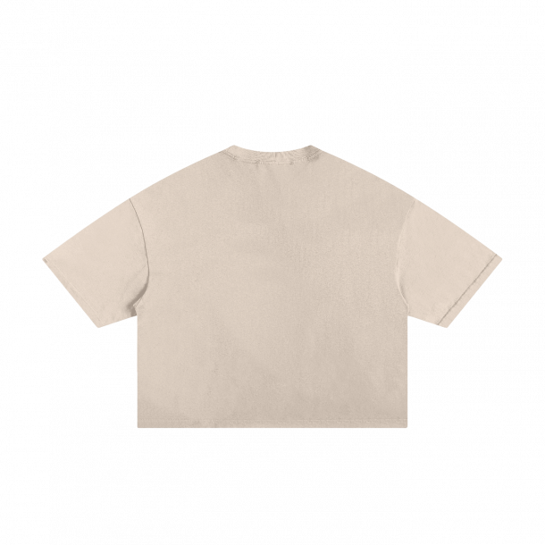 TELL ME YOU LIED CLASSIC FRAYED BOXY TEE - Image 2