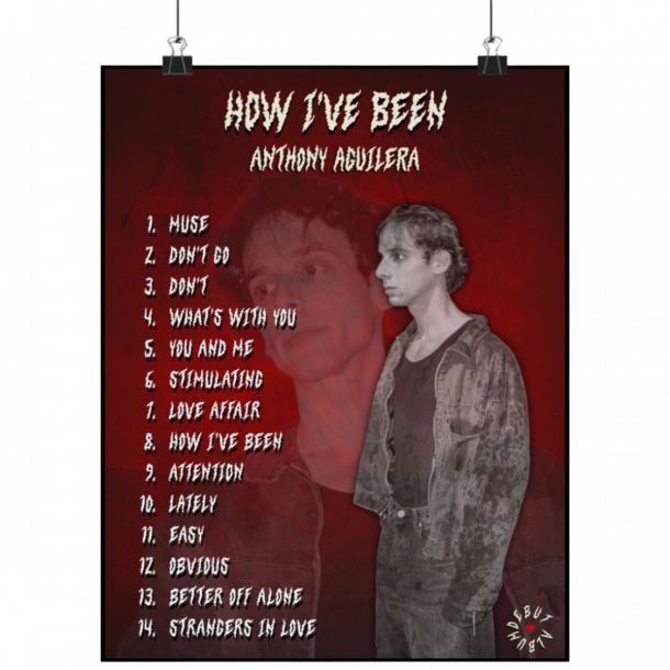 HOW I'VE BEEN ALBUM POSTER